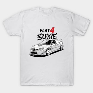 Subie Hawk Eye Japanese Manga Style - JDM Car T-Shirt